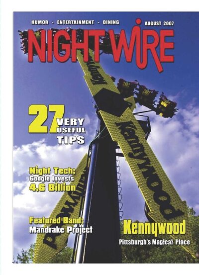 Nightwire August 2007 cover