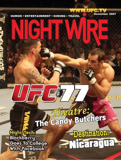 Nightwire November 2007 cover