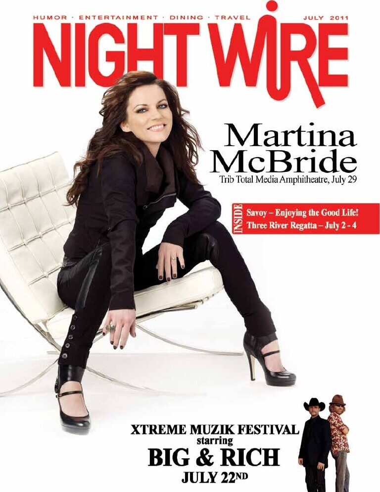 Nightwire July 2011 cover
